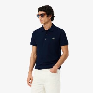 LACOSTE Slim Fit Stretch Petit Pique Polo Shirt